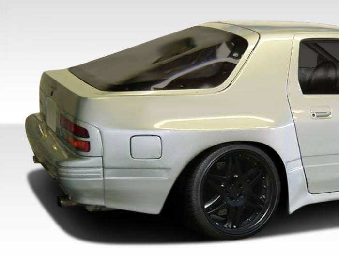 Mazda RX-7 Duraflex MTP Wide Body Rear Fender Flares - 2 Piece - 106594