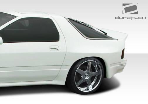 Mazda RX-7 Duraflex MTP Wide Body Rear Fender Flares - 2 Piece - 106594 thumbnail 3