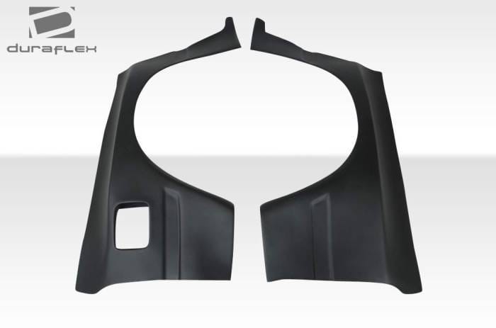Mazda RX-7 Duraflex MTP Wide Body Rear Fender Flares - 2 Piece - 106594 thumbnail 4