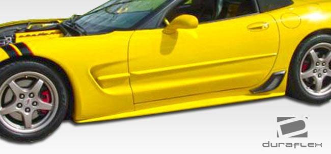 Chevrolet Corvette Duraflex AC Edition Side Skirts Rocker Panels - 2 Piece - 107483 thumbnail 4