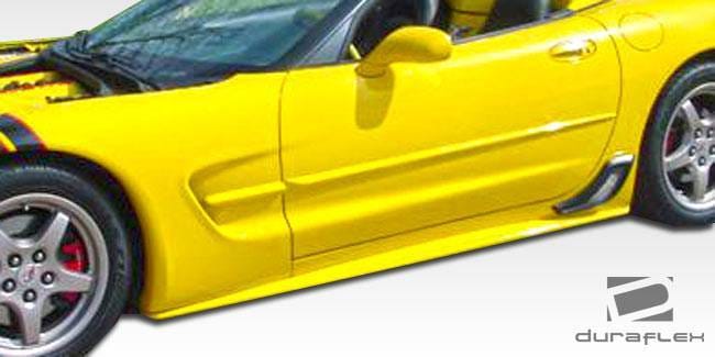 Chevrolet Corvette Duraflex AC Edition Side Skirts Rocker Panels - 2 Piece - 107483 thumbnail 5