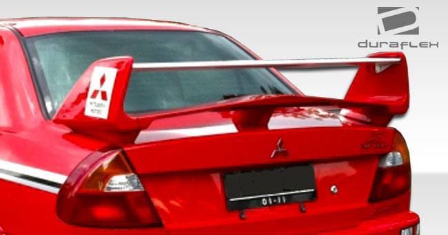 Mitsubishi Mirage 4DR Duraflex Evo 6 TME Wing Trunk Lid Spoiler - 1 Piece - 107206 thumbnail 3