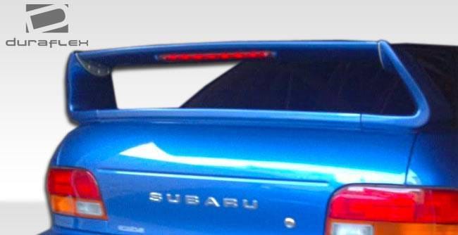 Subaru Impreza Duraflex STI Look Wing Trunk Lid Spoiler - 1 Piece - 107267 thumbnail 2