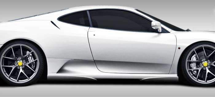 Ferrari F430 Eros Version 1 Duraflex Side Skirt Add On Body Kit 107730