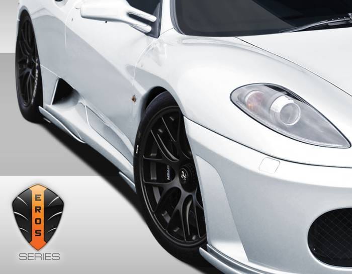Ferrari F430 Eros Version 1 Duraflex Side Skirt Add On Body Kit 107730 thumbnail 2