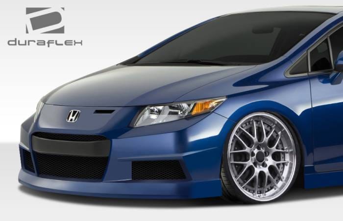 Honda Civic 2DR Bisimoto Duraflex Front Body Kit Bumper 108096 thumbnail 3