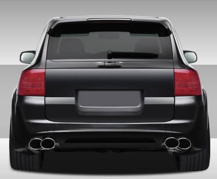 Porsche Cayenne Duraflex Eros Version 1 Wide Body Rear Bumper Cover - 1 Piece - 108272