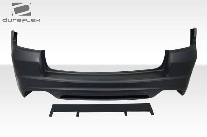 Porsche Cayenne Duraflex Eros Version 1 Wide Body Rear Bumper Cover - 1 Piece - 108272 thumbnail 4