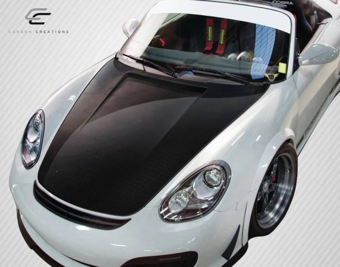 Porsche Boxster Carbon Creations Eros Version 1 Hood - 1 Piece - 108582 thumbnail 2