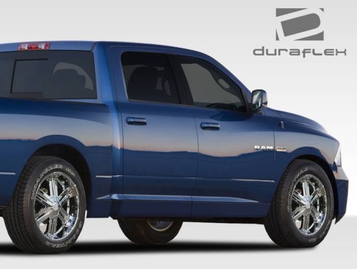 Dodge Ram Duraflex MP-R Side Skirts Rocker Panels - 6 Piece - 108116 thumbnail 2