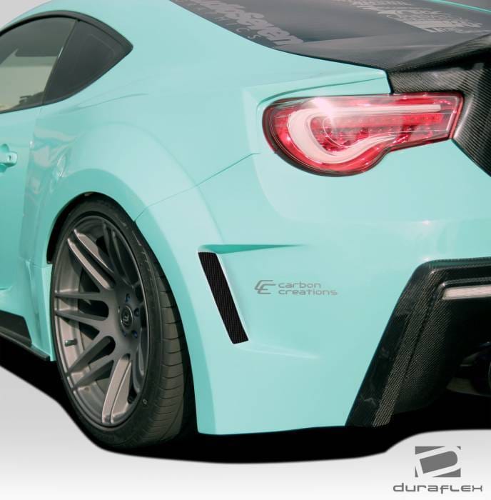 Subaru BRZ Duraflex 86-R Wide Body Rear Fenders - 2 Piece - 109037 thumbnail 6