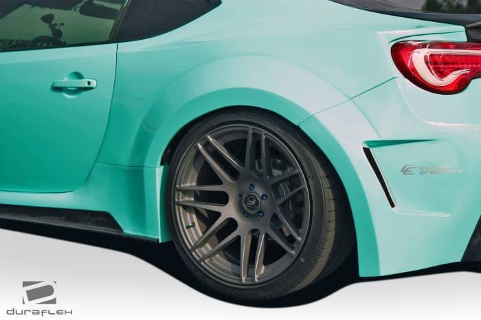Subaru BRZ Duraflex 86-R Wide Body Rear Fenders - 2 Piece - 109037 thumbnail 7