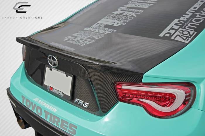 Subaru BRZ Carbon Creations 86-R Trunk - 1 Piece - 109038
