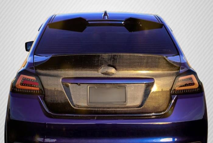 Subaru WRX 4DR NBR Concept Carbon Fiber Body Kit-Trunk/Hatch 109935