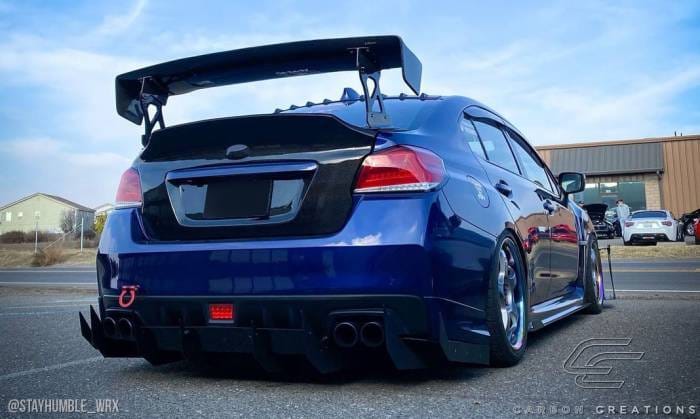 Subaru WRX 4DR NBR Concept Carbon Fiber Body Kit-Trunk/Hatch 109935 thumbnail 4