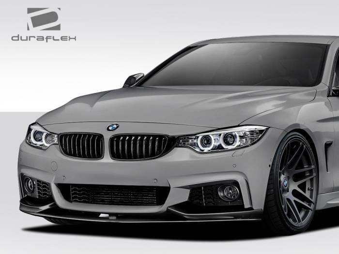 BMW 4 Series Duraflex M Performance Look Front Spoiler Splitters - 3 Piece - 109781 thumbnail 2