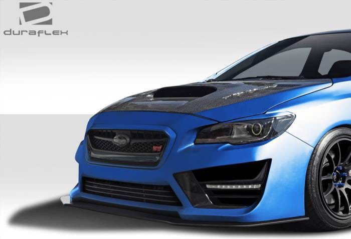 Subaru WRX Duraflex Duraflex NBR Concept Front Splitter - 1 Piece - 109826 thumbnail 4