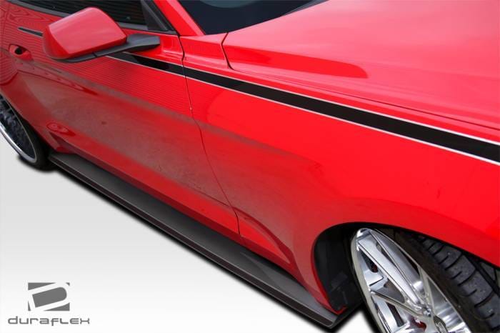 Ford Mustang Duraflex Duraflex GT Concept Side Skirt Rocker Panels - 2 Piece - 112233 thumbnail 2