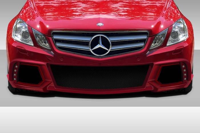 Mercedes E Class 2DR Eros Version 3 Duraflex Front Body Kit Bumper 112262