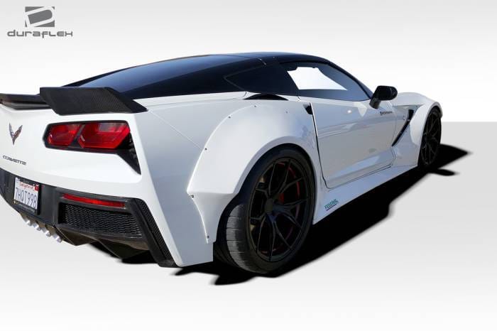 Chevrolet Corvette Duraflex Gran Veloce Wide Body Kit - 8 Piece - 112500 thumbnail 2