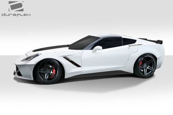 Chevrolet Corvette Duraflex Gran Veloce Wide Body Kit - 8 Piece - 112500 thumbnail 3