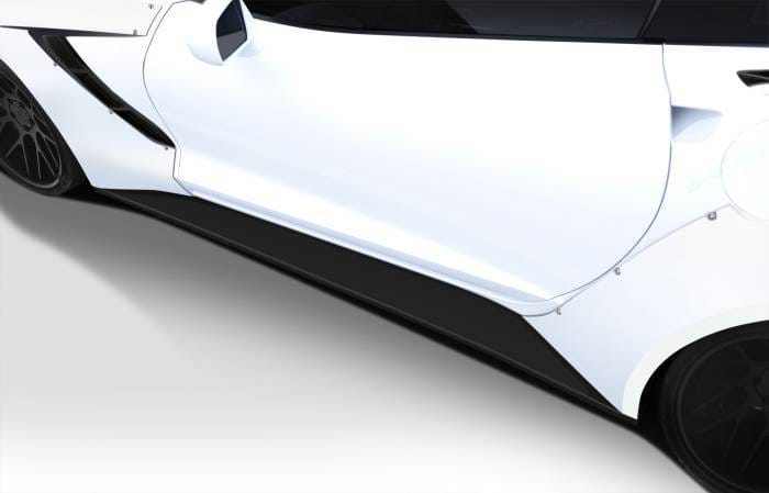 Chevrolet Corvette Duraflex Gran Veloce Wide Body Kit - 8 Piece - 112500 thumbnail 5