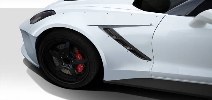 Chevrolet Corvette Duraflex Gran Veloce Wide Body Kit - 8 Piece - 112500 thumbnail 6