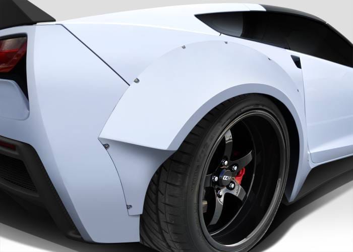Chevrolet Corvette Duraflex Gran Veloce Wide Body Kit - 8 Piece - 112500 thumbnail 7