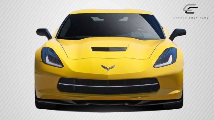 Chevrolet Corvette Carbon Creations Apex Front Splitter - 3 Piece - 112472 thumbnail 2