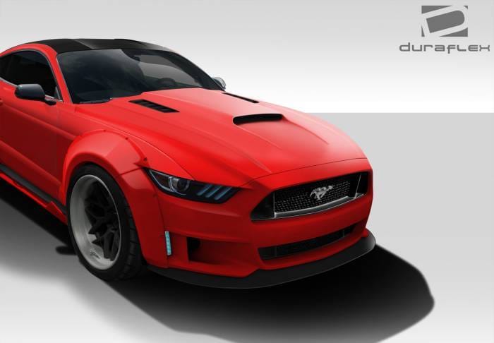 Ford Mustang Duraflex CVX Hood - 1 Piece - 112579 thumbnail 2