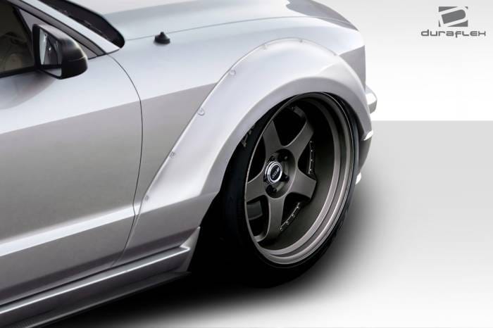 Ford Mustang Circuit Duraflex 75MM Front Fender Flares 112635 thumbnail 2