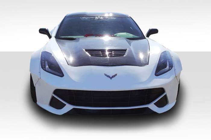 Chevrolet Corvette Duraflex Gran Veloce Front Bumper - 1 Piece - 112424