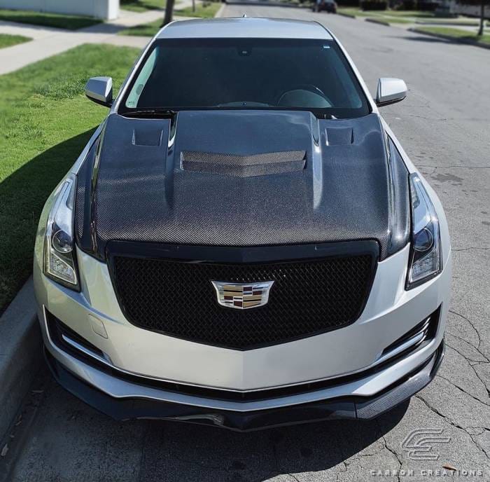 Cadillac ATS AC-1 DriTech Carbon Fiber Body Kit- Hood 112972 thumbnail 2