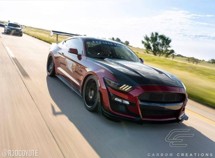 Ford Mustang GT350 DriTech Carbon Fiber Body Kit- Hood 112734 thumbnail 3