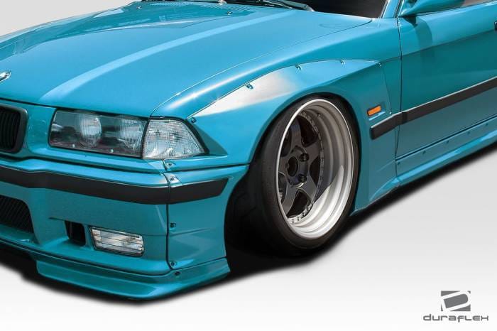 BMW 3 Series Circuit Duraflex Side Skirts Body Kit 113443 thumbnail 2