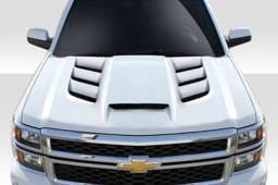 Chevrolet Silverado Viper Duraflex Body Kit- Hood 114227