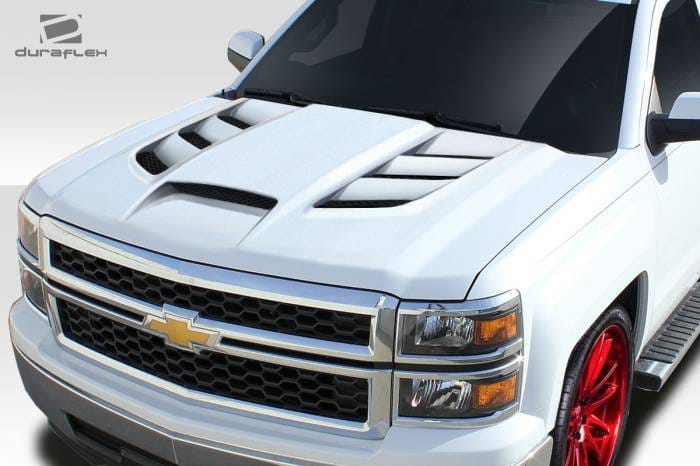 Chevrolet Silverado Viper Duraflex Body Kit- Hood 114227 thumbnail 2