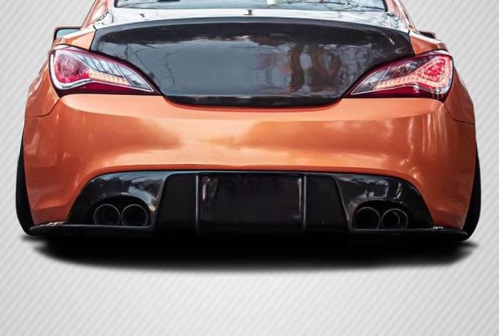 Hyundai Genesis Speedster Carbon Fiber Rear Diffuser Lip Body Kit 114300
