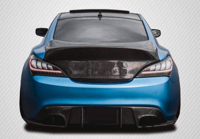 Hyundai Genesis Speedster Carbon Fiber Rear Diffuser Lip Body Kit 114300 thumbnail 2