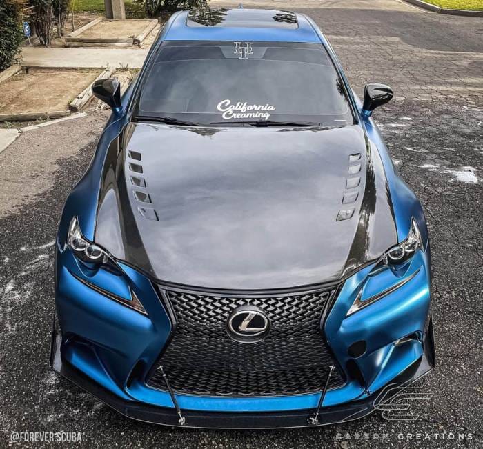 Lexus IS Bolt Carbon Fiber Creations Body Kit- Hood 114420 thumbnail 3