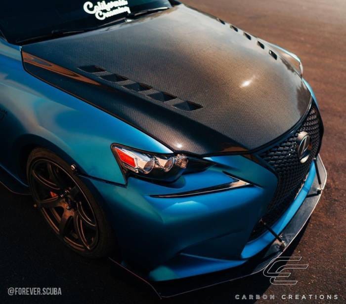 Lexus IS Bolt Carbon Fiber Creations Body Kit- Hood 114420 thumbnail 5