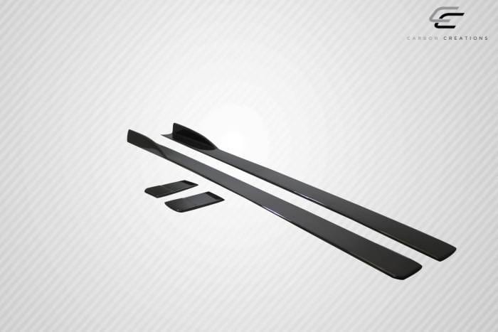 Universal Carbon Fiber Creations Side Skirt Splitters Body Kit 114476 thumbnail 3