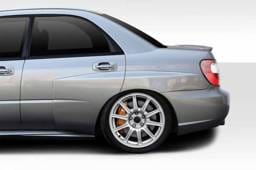 Subaru Impreza 4DR WRC Look Duraflex 50MM Wide Rear Fender Flares 114819