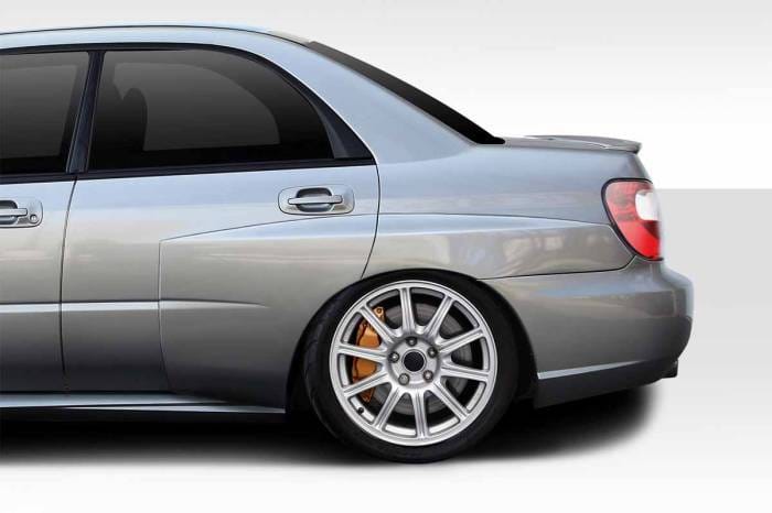 Subaru Impreza 4DR WRC Look Duraflex 50MM Wide Rear Fender Flares 114819