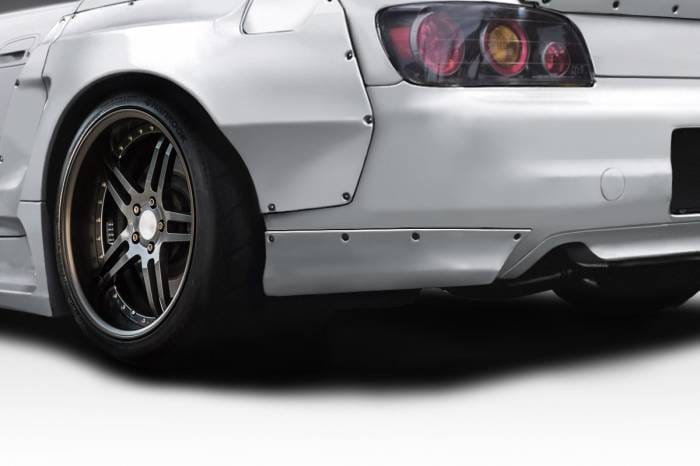 Honda S2000 TKO RBS Duraflex Rear Bumper Add On Spats 114873