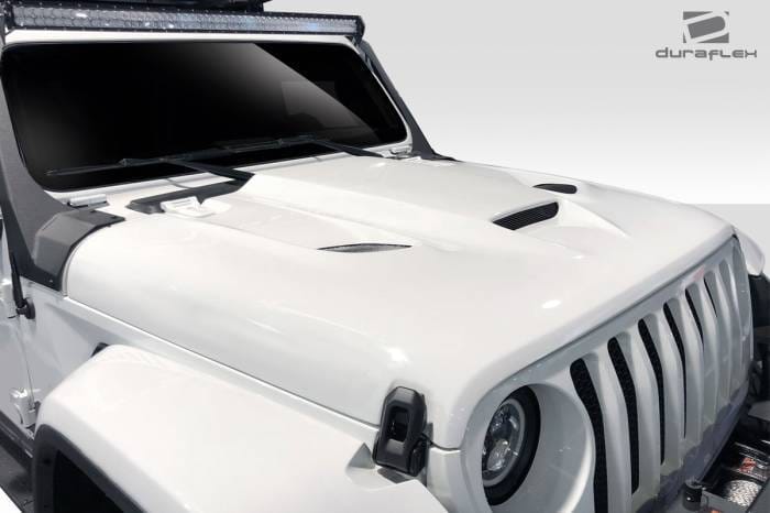 Jeep Wrangler Hellcat Duraflex Body Kit- Hood 115007 thumbnail 2