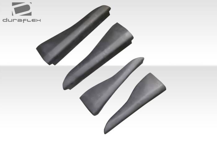 Infiniti G Coupe 2DR Vader Duraflex Side Skirt Add On Body Kit 114932 thumbnail 2