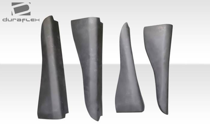Infiniti G Coupe 2DR Vader Duraflex Side Skirt Add On Body Kit 114932 thumbnail 3