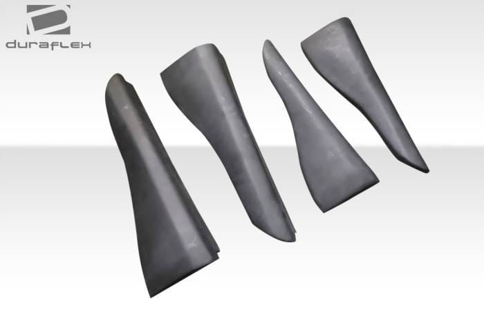 Infiniti G Coupe 2DR Vader Duraflex Side Skirt Add On Body Kit 114932 thumbnail 4