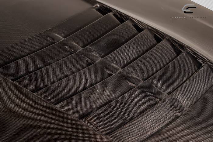 Ford Mustang GT500 V2 Carbon Fiber Creations Body Kit- Hood 115196 thumbnail 7
